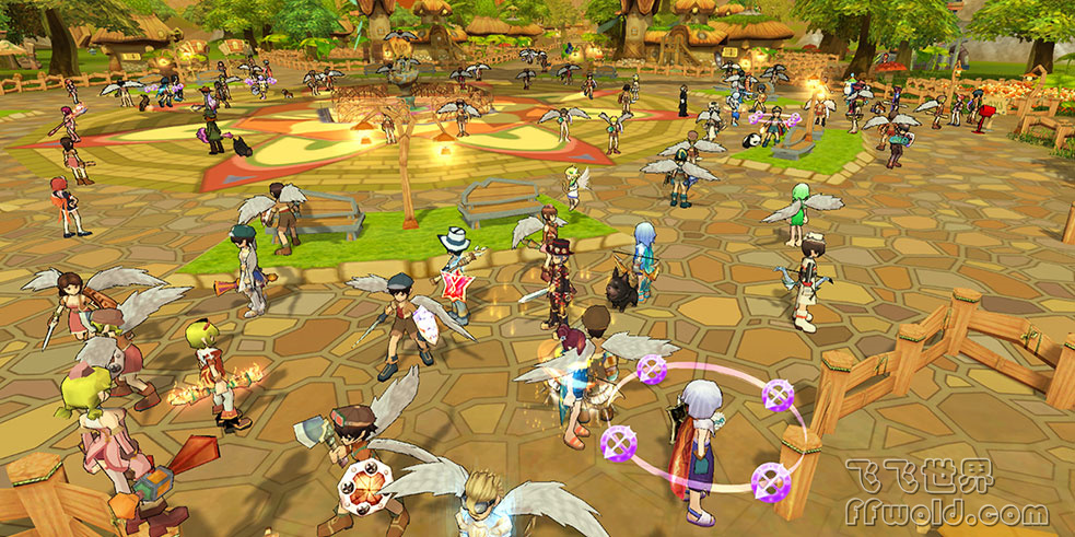 老飞飞帕里广场繁荣