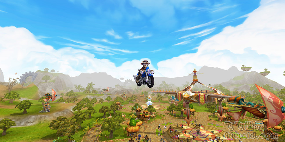 老飞飞帕里上空