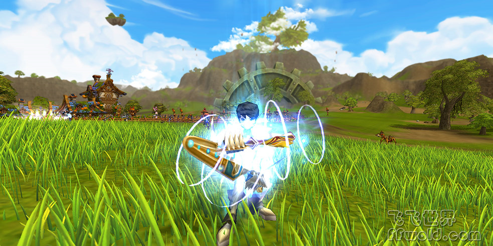 老飞飞晨光南瓜村打怪