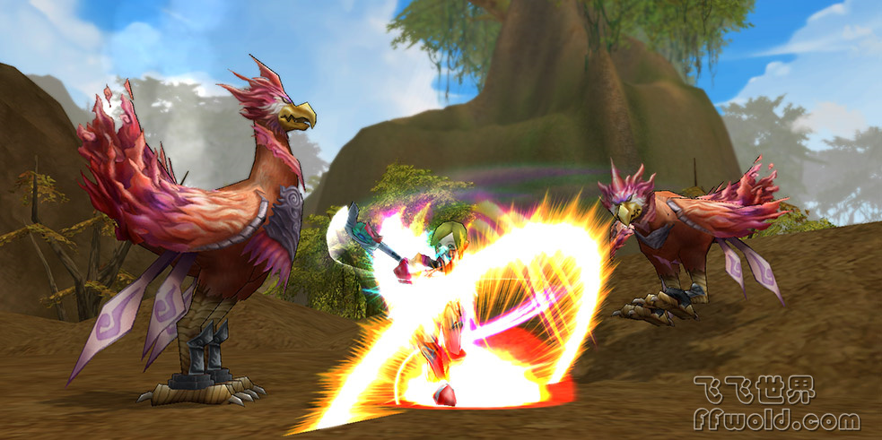 老飞飞达肯3打怪