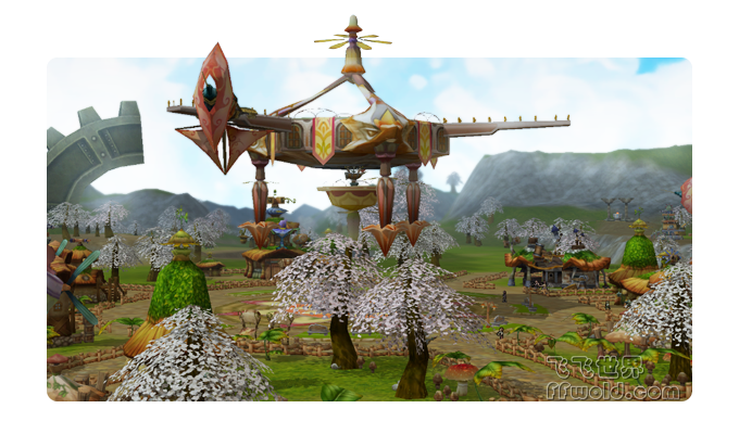 老飞飞帕里冬季场景