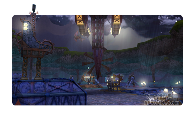 老飞飞达肯广场一角