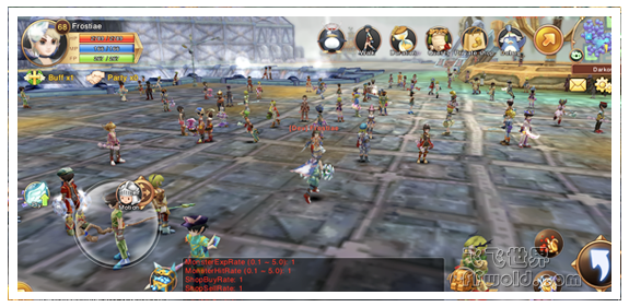 老飞飞达肯街景